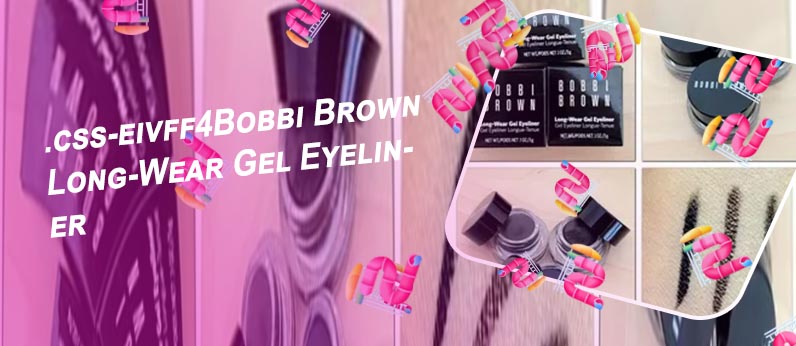 Bobbi brown gel eyeliner pot