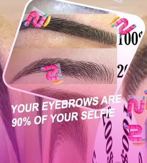 Eyebrow blading near me