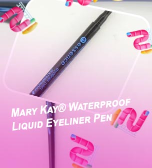Felt tip eyeliner pen