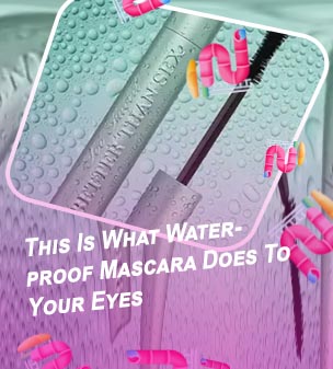 Non waterproof mascara