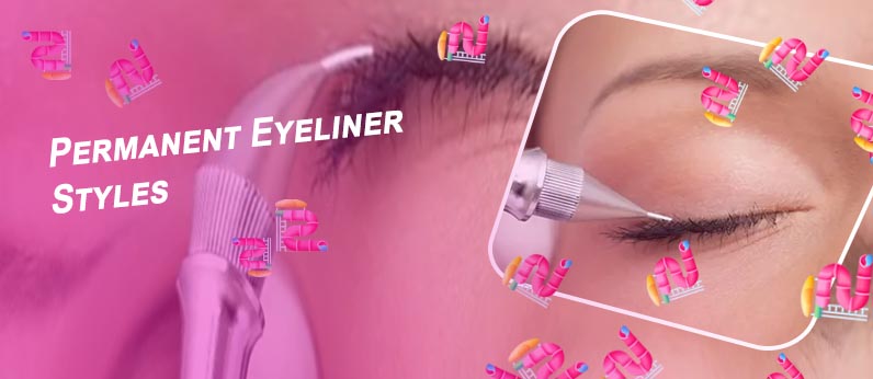 Permanent lower eyeliner