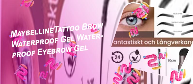 Tattoo brow waterproof